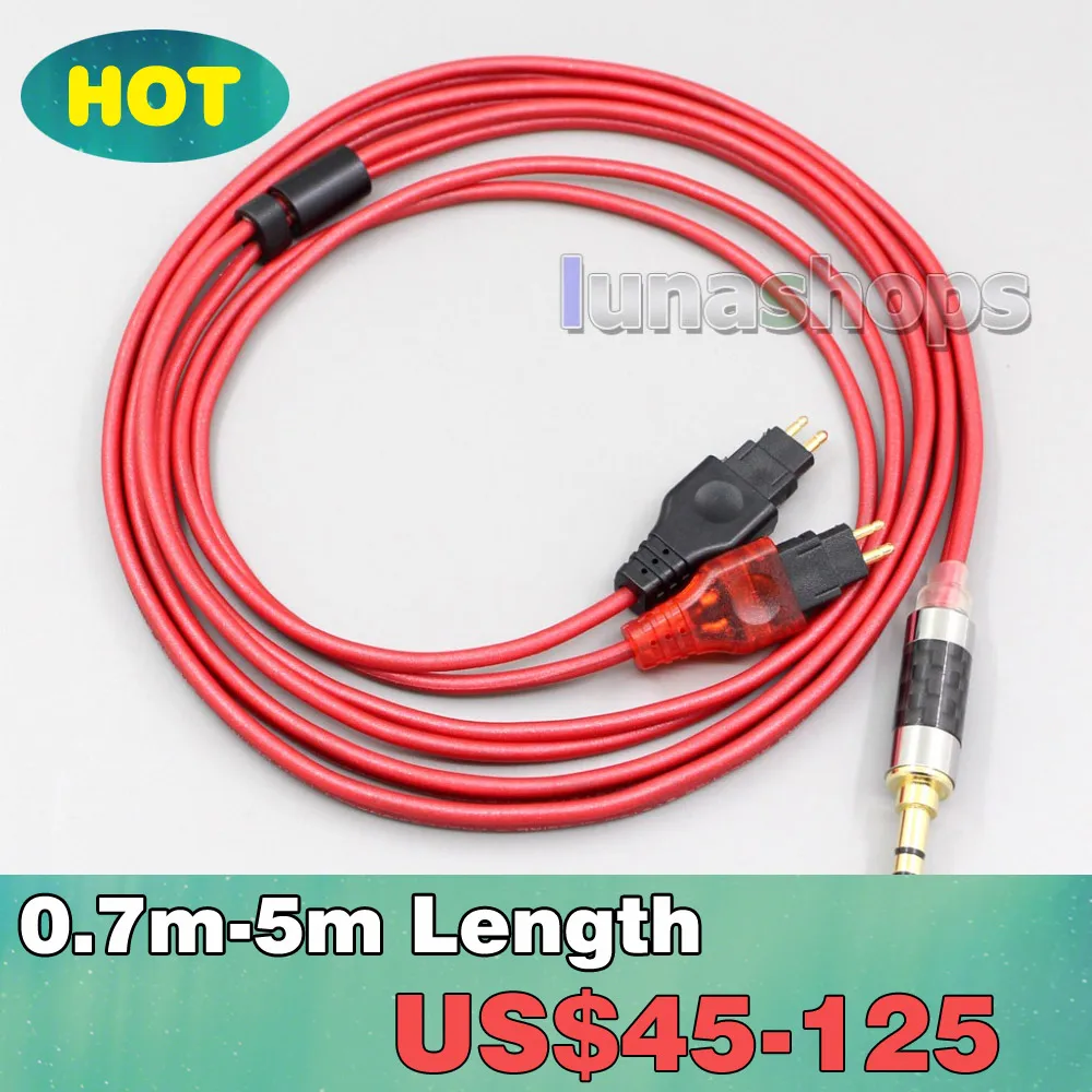 

4.4mm XLR 2.5mm 3.5mm 99% Pure PCOCC Earphone Cable For Sennheiser HD580 HD600 HD650 HDxxx HD660S HD58x HD6xx LN006691