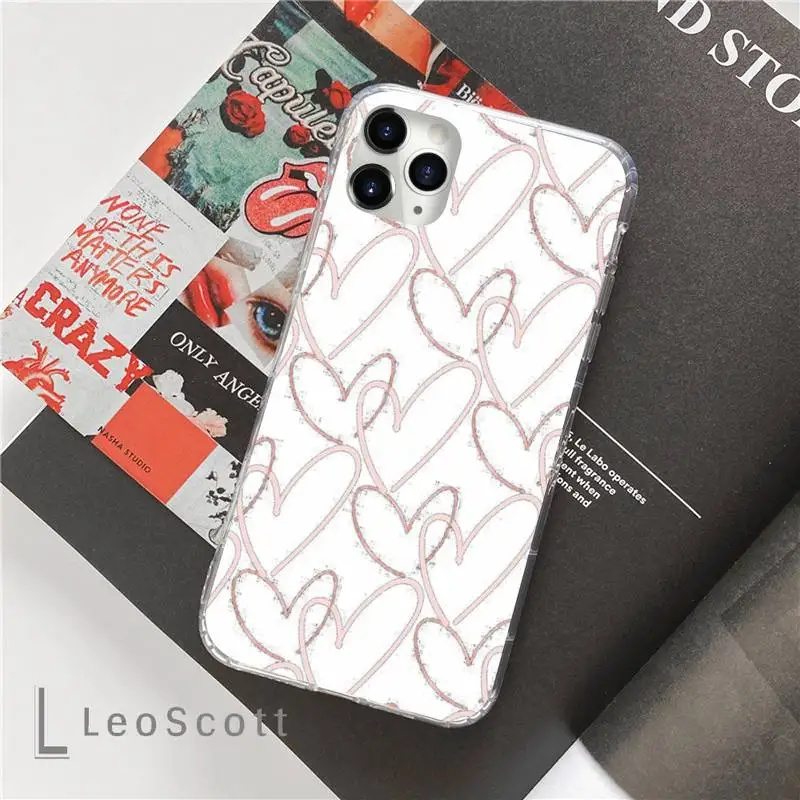 

Pink Lovers Phone Case For iphone 12 5 5s 5c se 6 6s 7 8 plus x xs xr 11 pro max