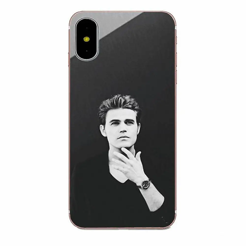 For Apple iPhone 11 Pro X XS Max XR 4 4S 5 5C 5S SE SE2 6 6S 7 8 Plus Fashion Design Skin Thin Case Vampire Diaries Paul Wesley | Мобильные