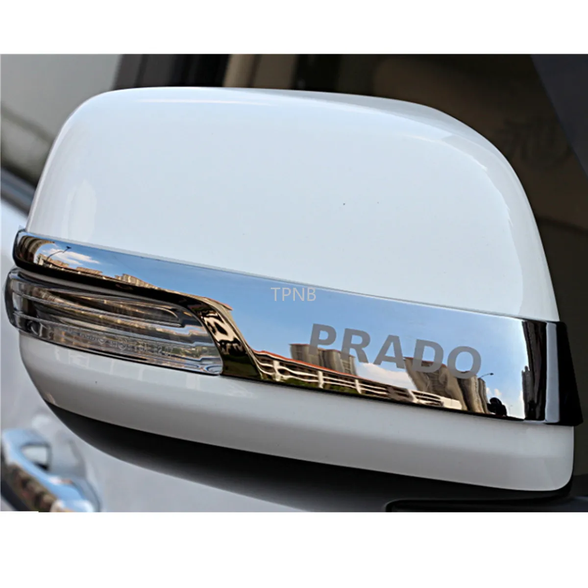 Полоска для зеркал заднего вида для Toyota Land Cruiser Prado 150 2010 2011 2012 2013 2014 2016 2015 2017 2018 2019 2020 (art.: 7acfa1c73) - 7acfa1c73