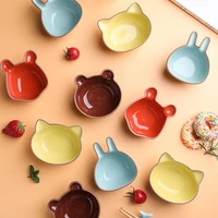 japanese style cute small dish dipping sauce household snack plates small snack bowl sauce plate tableware household products