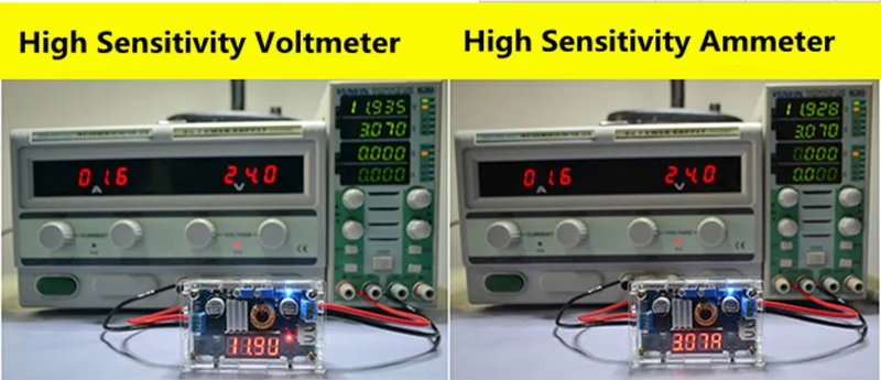 5А постоянное напряжение постоянного тока Adjustable Регулируемый понижающий напряжение регулятор напряжения привод литиевая батарея Зарядка