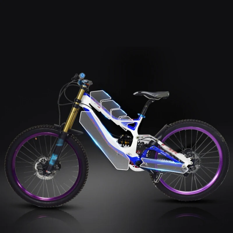 

Bicycle Frame Protector Stickers Scratch-Resistant Sticker Kit Bike Guard Frame Cover For Road And Mountain Bicycle