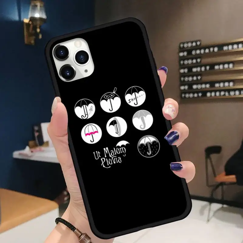 

The Umbrella Academy Phone Case for iPhone 11 12 pro XS MAX 8 7 6 6S Plus X 5S SE 2020 XR mini Funda