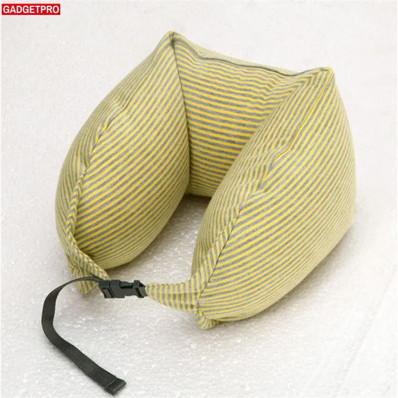 Дорожная U образная подушка Gadgetpro для шеи хлопковые подушки массажные