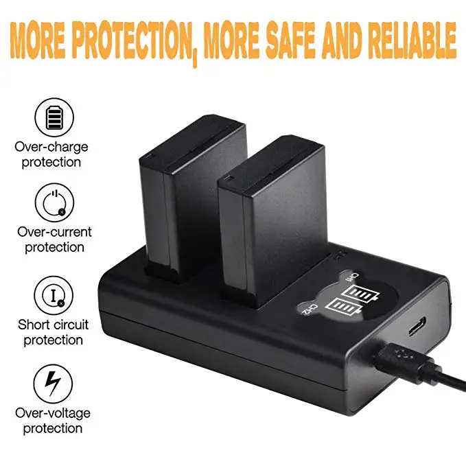 2 предмета LP E10 LPE10 Камера Батарея & светодиодный USB Зарядное устройство для Canon 1100D