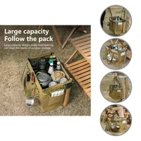 compact useful portable spice condiment jar camping box holder practical storage bag multifunctional for family