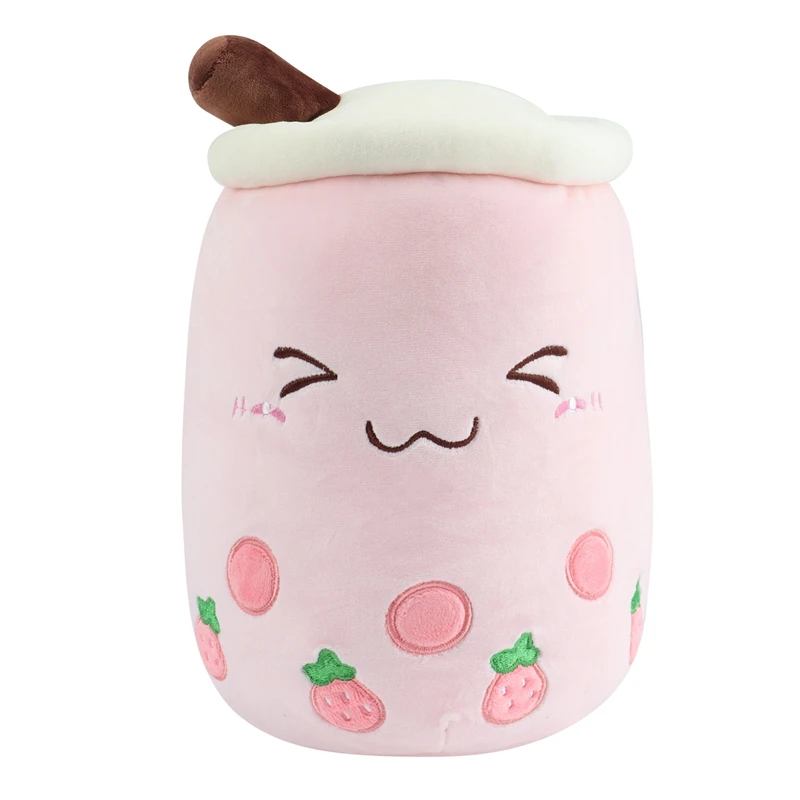 

Подушка для чашки с молоком, чашка для чая с фруктами, молоком, кукла, пузырьковая чашка для чая, плюшевая игрушка, мягкая наполненная подушк...