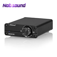 nobsound mini digital power amplifier hifi stereo 2 0 channel class d home desktop audio amp 50w50w 100w100w