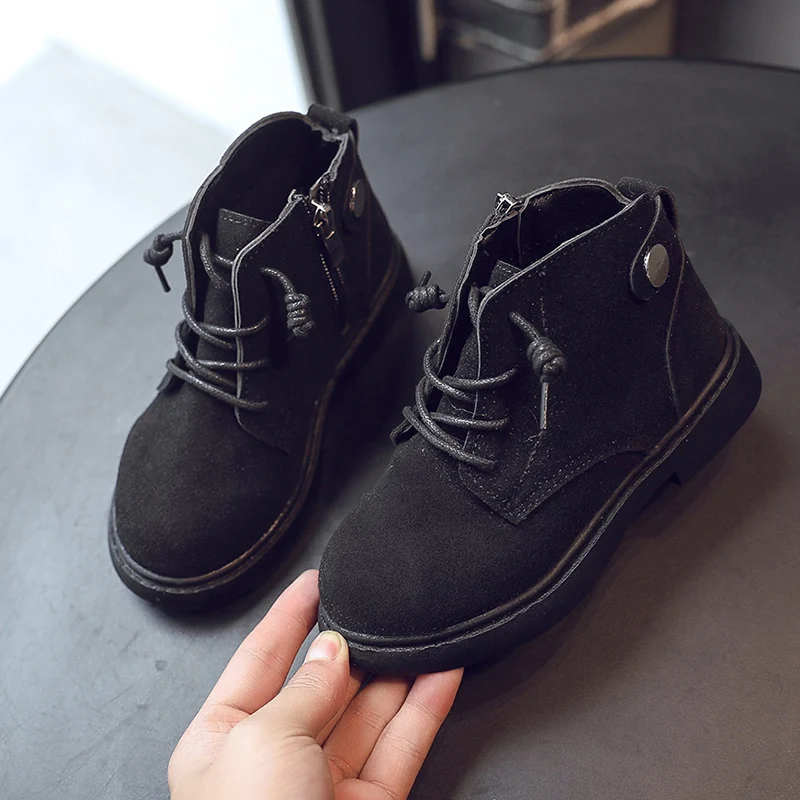 Mumoresp сапоги Martin для девочек детей больших мальчиков средние детские полуботинки