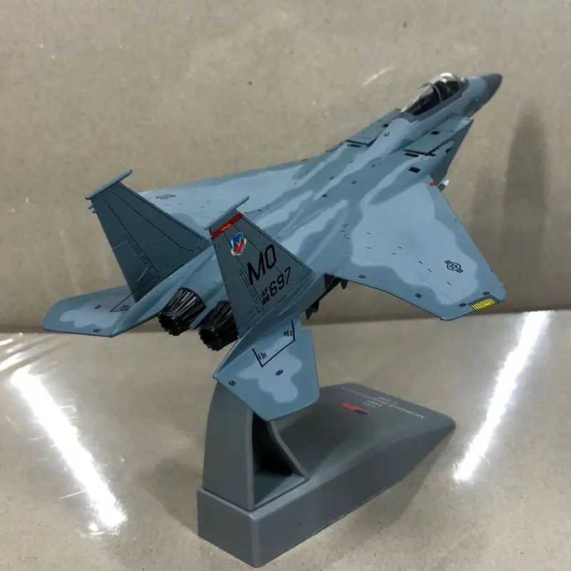 AMER 1/100 масштаб военная модель игрушки USAF F-15A F15 Истребитель Eagle литой металлический самолет модель игрушки для сбора/подарка