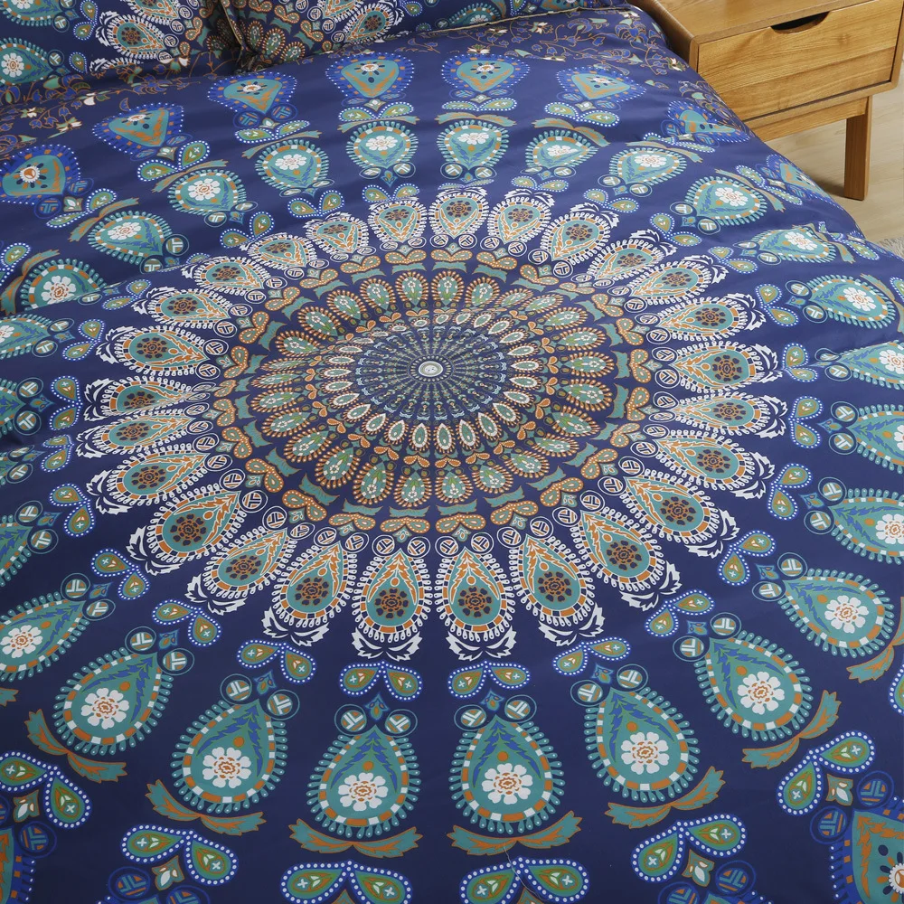 Комплект постельного белья из 3 предметов с цветочным узором|bed set|bedding setflower bedding