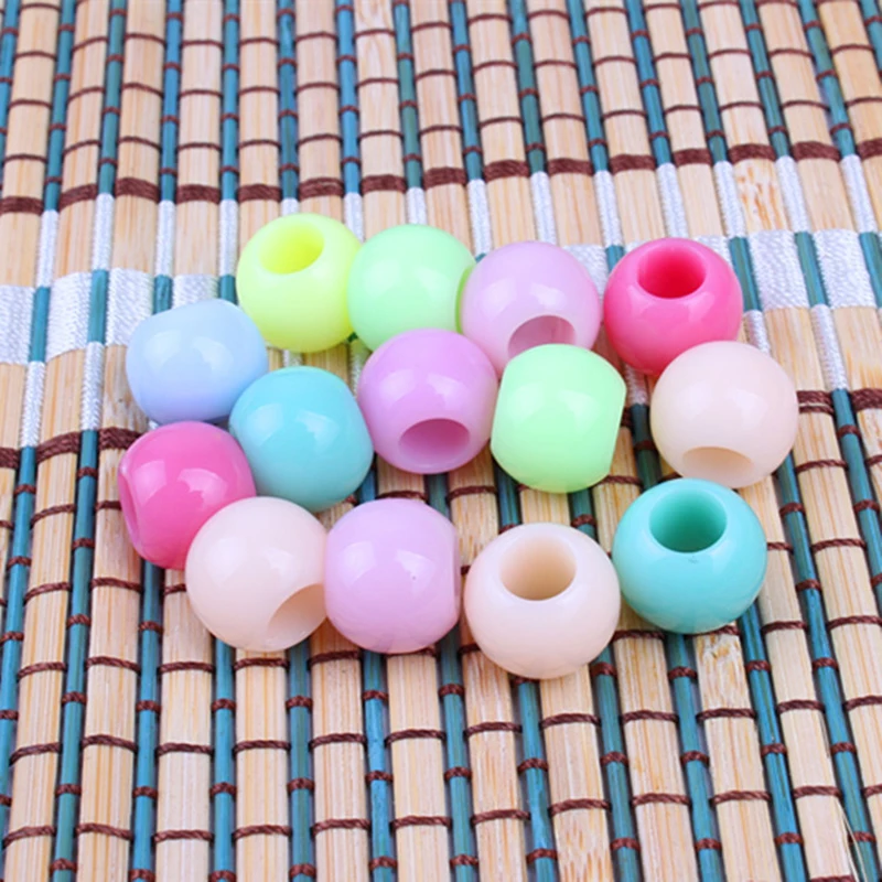 20 шт. яркие цвета вязанные крючком Детские косички для волос dread dreadlock бусины