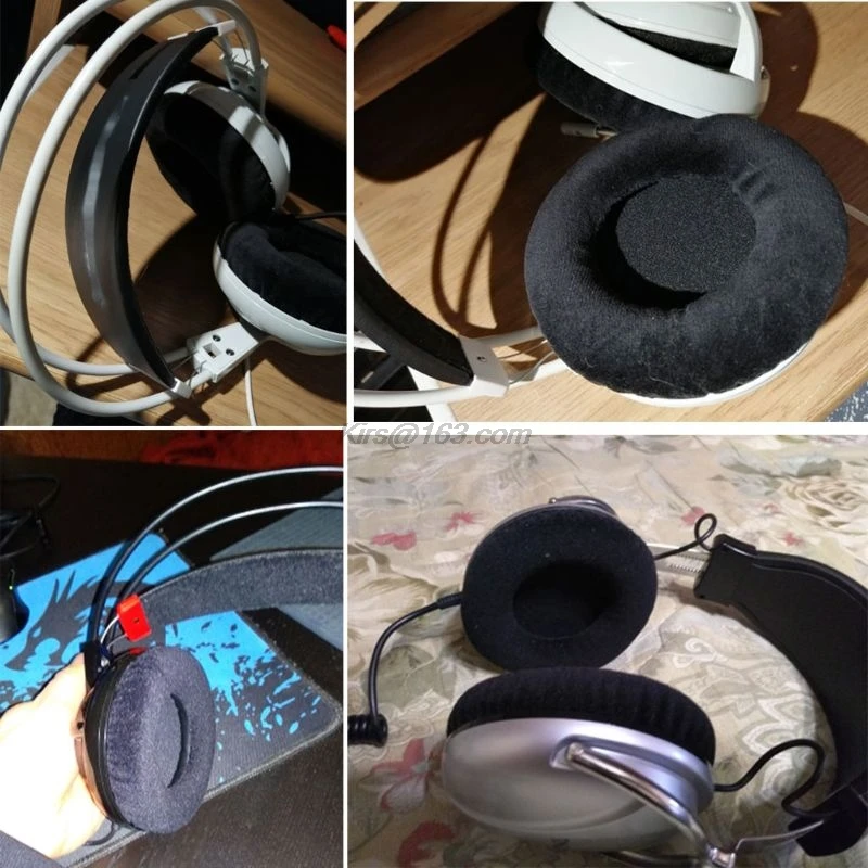 Накладки для ушей мягкая губка Подушка Чехол Steelseries Siberia V1/V2/V3 Игровые наушники