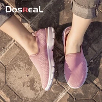 dosreal summer shoes for women casual loafers mesh lazy shoes breathable lightweight ladies sneakers walking shoes large size 41
