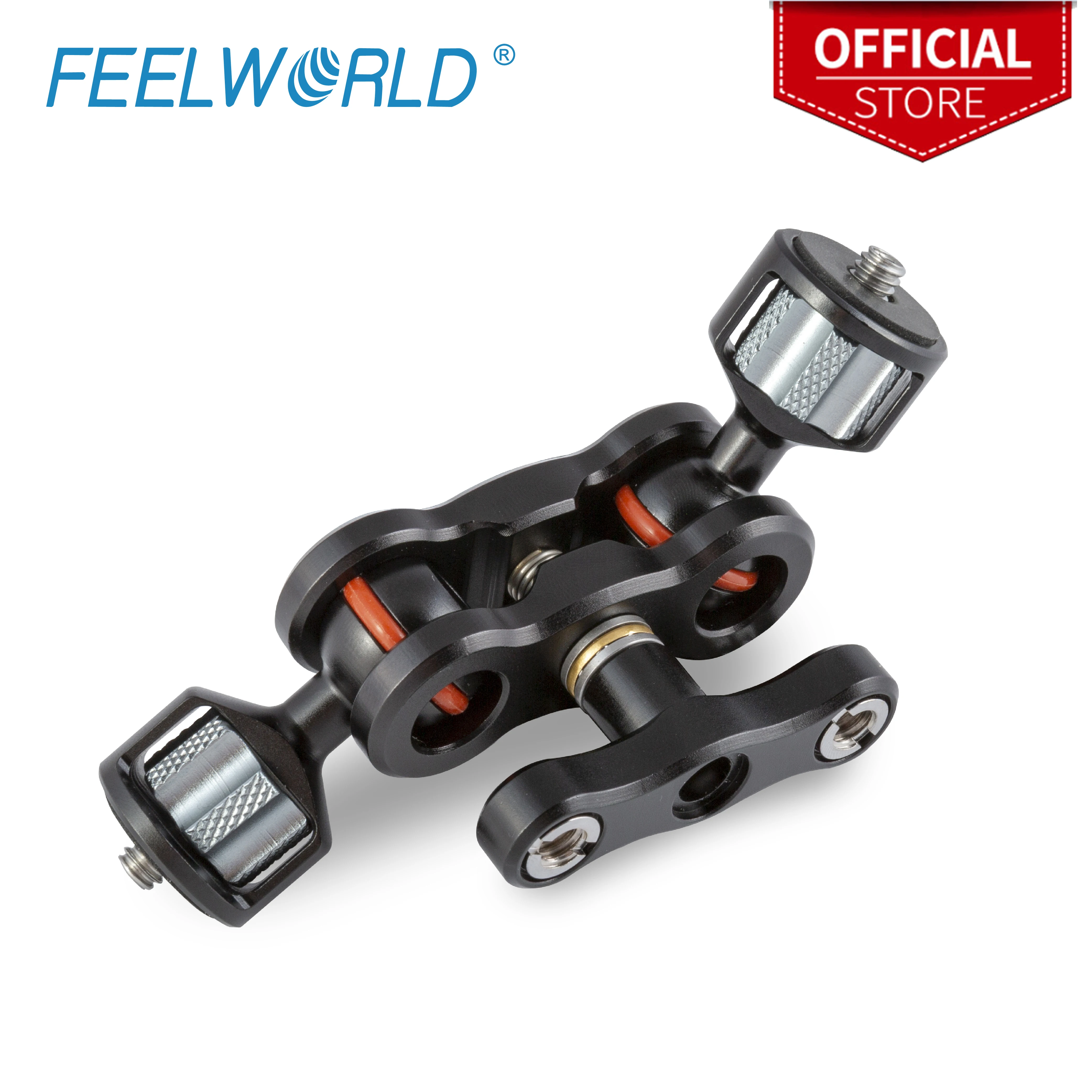 FEELWORLD многофункциональный адаптер с двумя шариковыми головками и креплением на