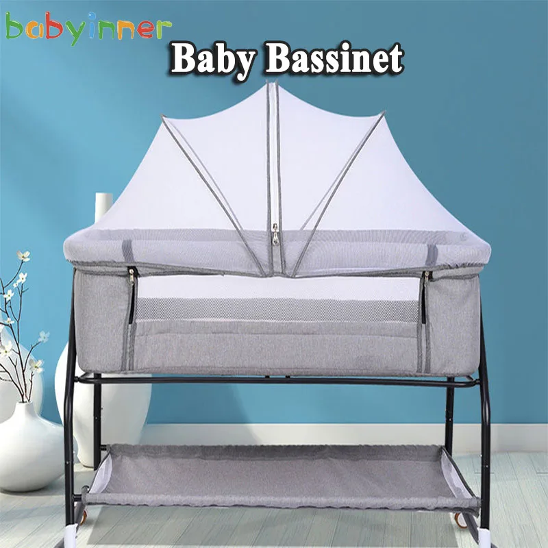 Детская люлька babyinside съемная многофункциональная складная кровать портативные
