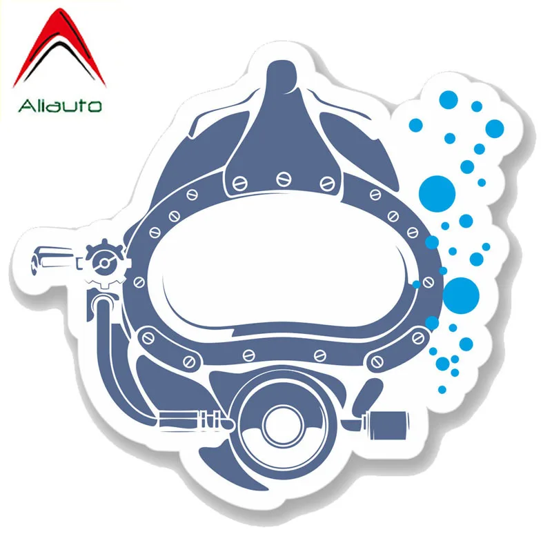 Aliauto креативные автомобильные стикеры забавные фонарик для аквалангиста маска