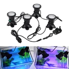 Водонепроницаемый светодиодный подводный светильник IP68 RGB, 1234, 36 светодиодов для аквариума, светодиодный прожсветильник, пульт дистанционного управления для заглушения бассейна, сада