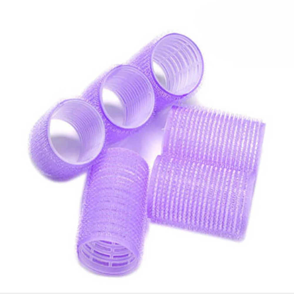 

Hair Rollers Self Grip Hair Curlers 6 Pcs Hair Roller Heatless Curling Rod Lazy Curler Headband Hair Styling Tools Random Color