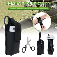 black tourniquet outdoor emergency tourniquet medical military tactical emergency tourniquet strap camping first aid equipment