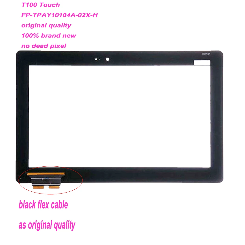 

Starde 10.1" For ASUS Transformer Book T100 T100TA Touch Screen Digitizer Sensor Tablet PC Parts FP-TPAY10104A-02X-H JA-DA5490NB