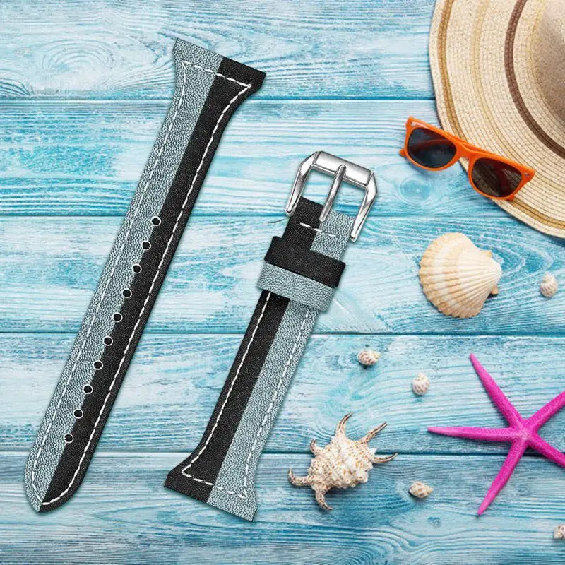 OULUCCI ремешок из натуральной кожи для Fitbit versa, ремешок на запястье браслет fit bit Lite Verse 2 Band аксессуары