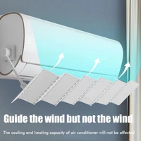 air conditioner deflector retractable windshield air conditioning vent cover for home bedroom office