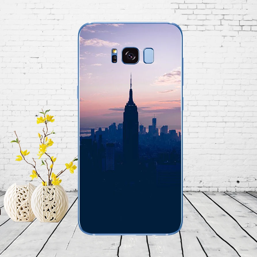 Мягкий силиконовый чехол для Samsung Galaxy S6 S7 edge S8 S9 S10 plus A70 A50 - Цвет: 13