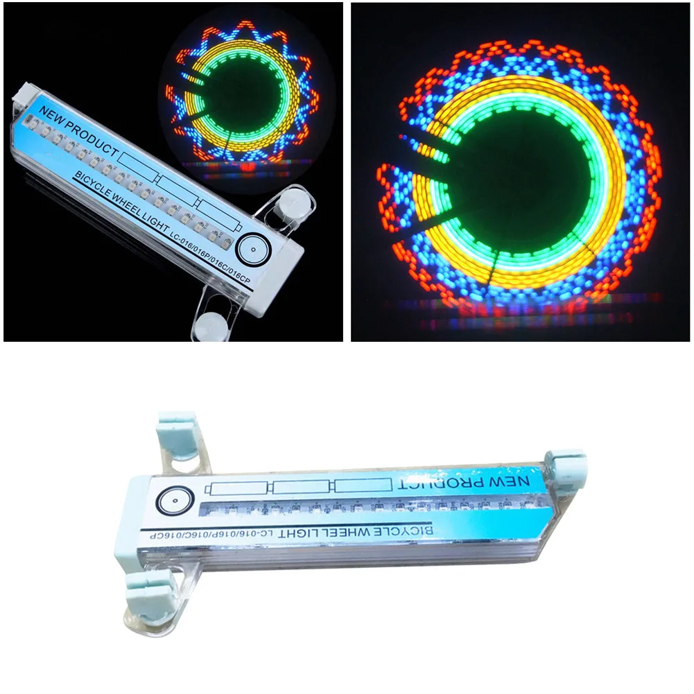 

32LED 32 Modes Waterproof Bicycle Wheel Signal Tire Spoke Light Bike Lamp