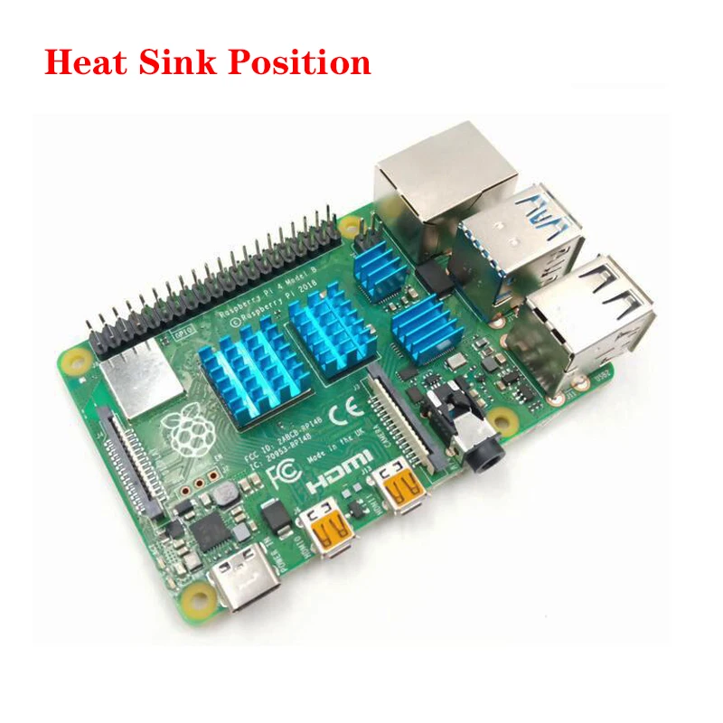 Raspberry Pi 4 Модель B 1Г 2Г сети 4G Оперативная память с 7 дюймов 1024*600 сенсорным экраном