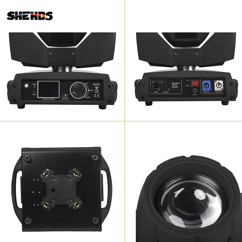 SHEHDS 7R 230 Вт Луч движущаяся головка Контроллер освещения DMX Lyre для атмосферы диско