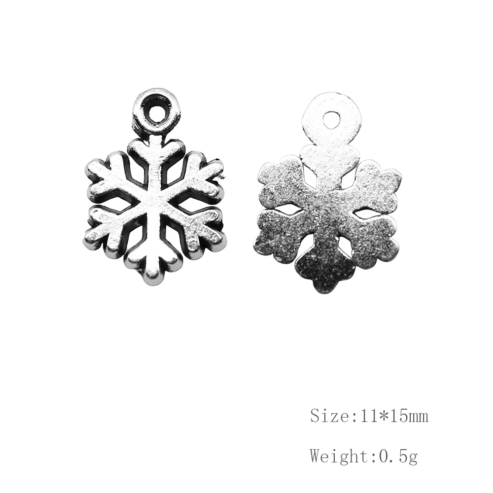 20 шт. серебряные украшения в античном стиле 11 х15 мм|Шармы| |