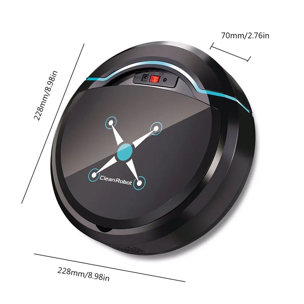 

Intelligent Household Vacuum Cleaner Automatic Sweeping Smart Planned Charger Dust Sterilize Machine for Home Filter Dust