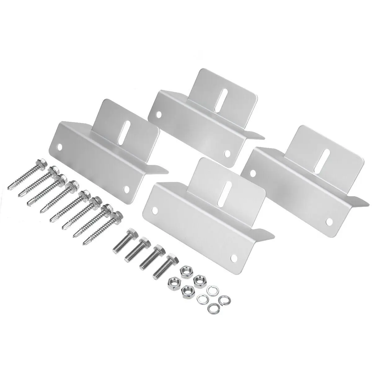 Монтажный кронштейн с алюминиевой солнечной панелью типа Z 4 шт./компл. |