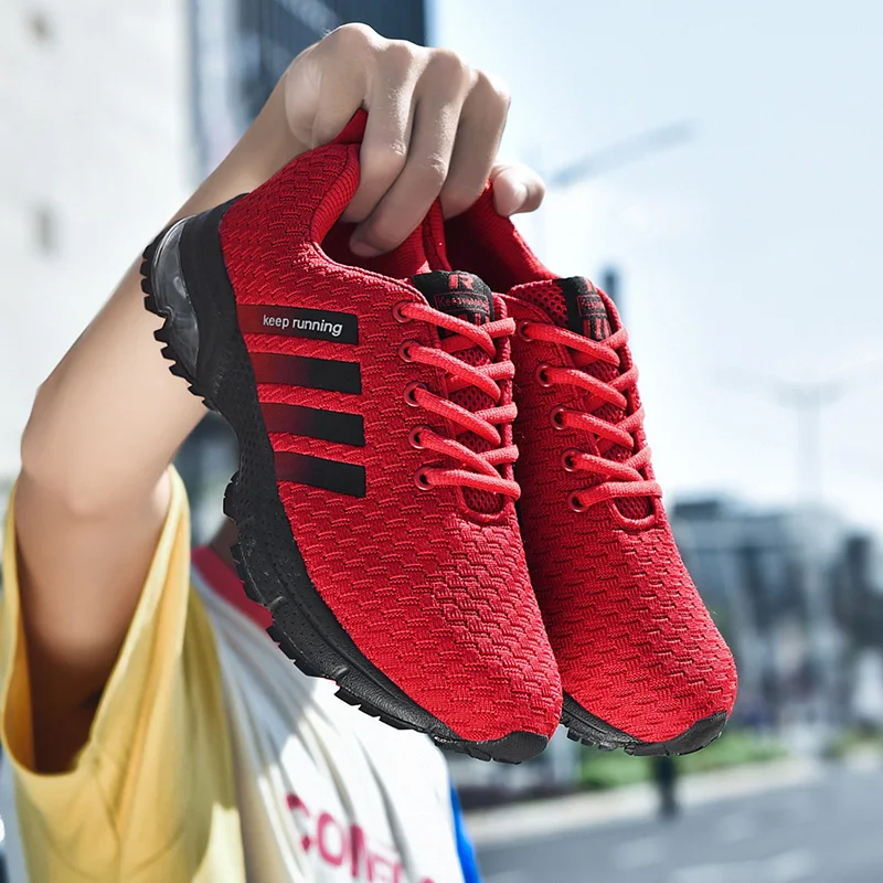 2019 повседневная мужская обувь мужские легкие кроссовки для бега с сеточкой