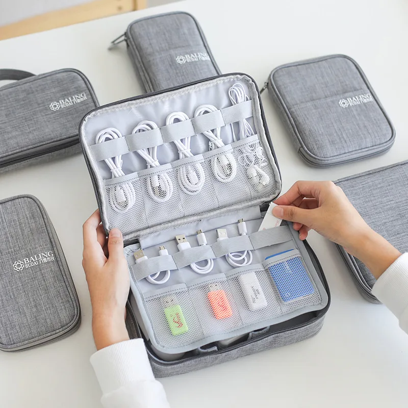 Pаспродажа Многофункциональные сумки для хранения, удобное путешествие, внешний аккумулятор, жесткий диск, кабель для передачи данных, предметы интер...