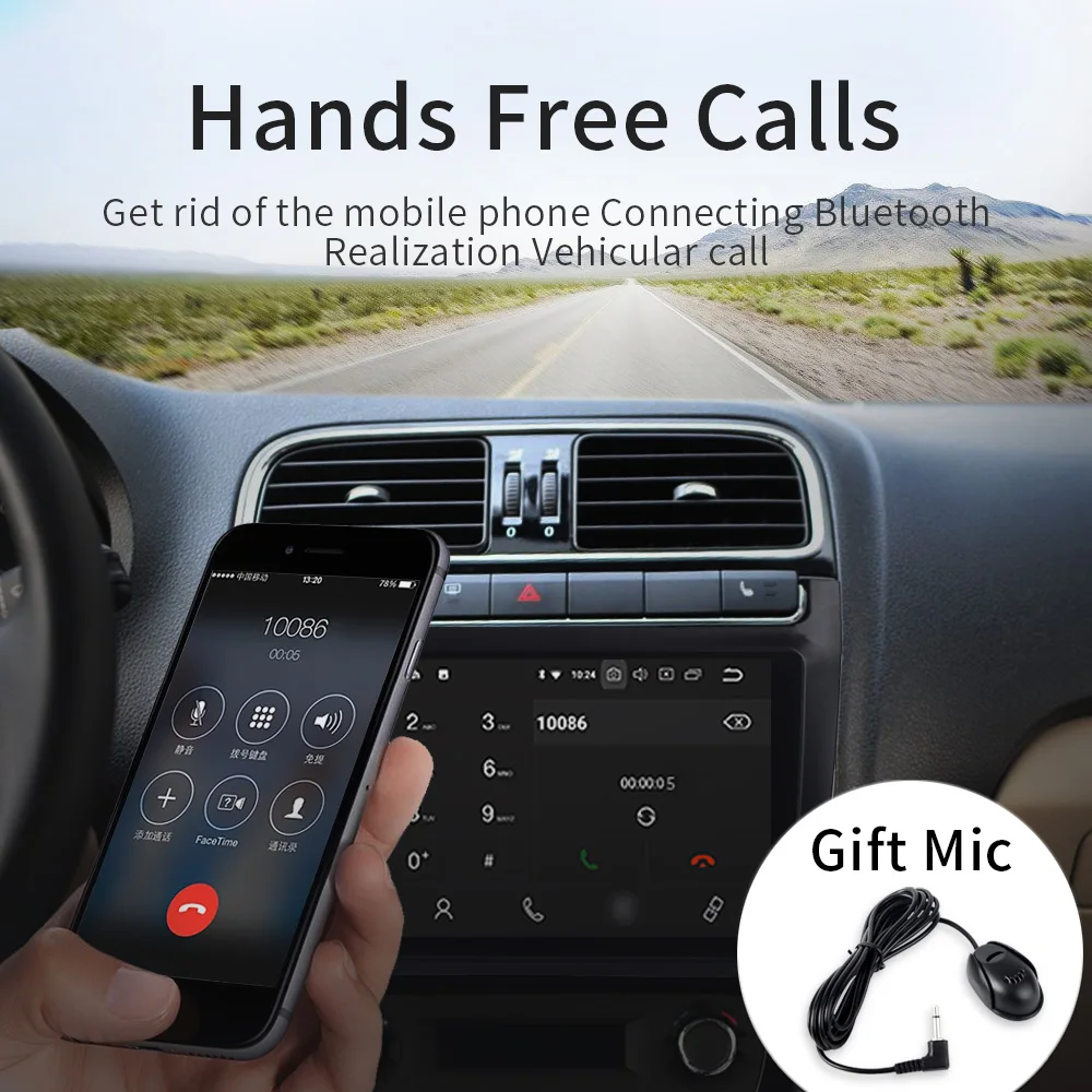 Dasaita 9 &quotIPS экран Android 10 0 GPS радио для VW New Polo 2012 2013 2014 2015 Восьмиядерный 4G RAM