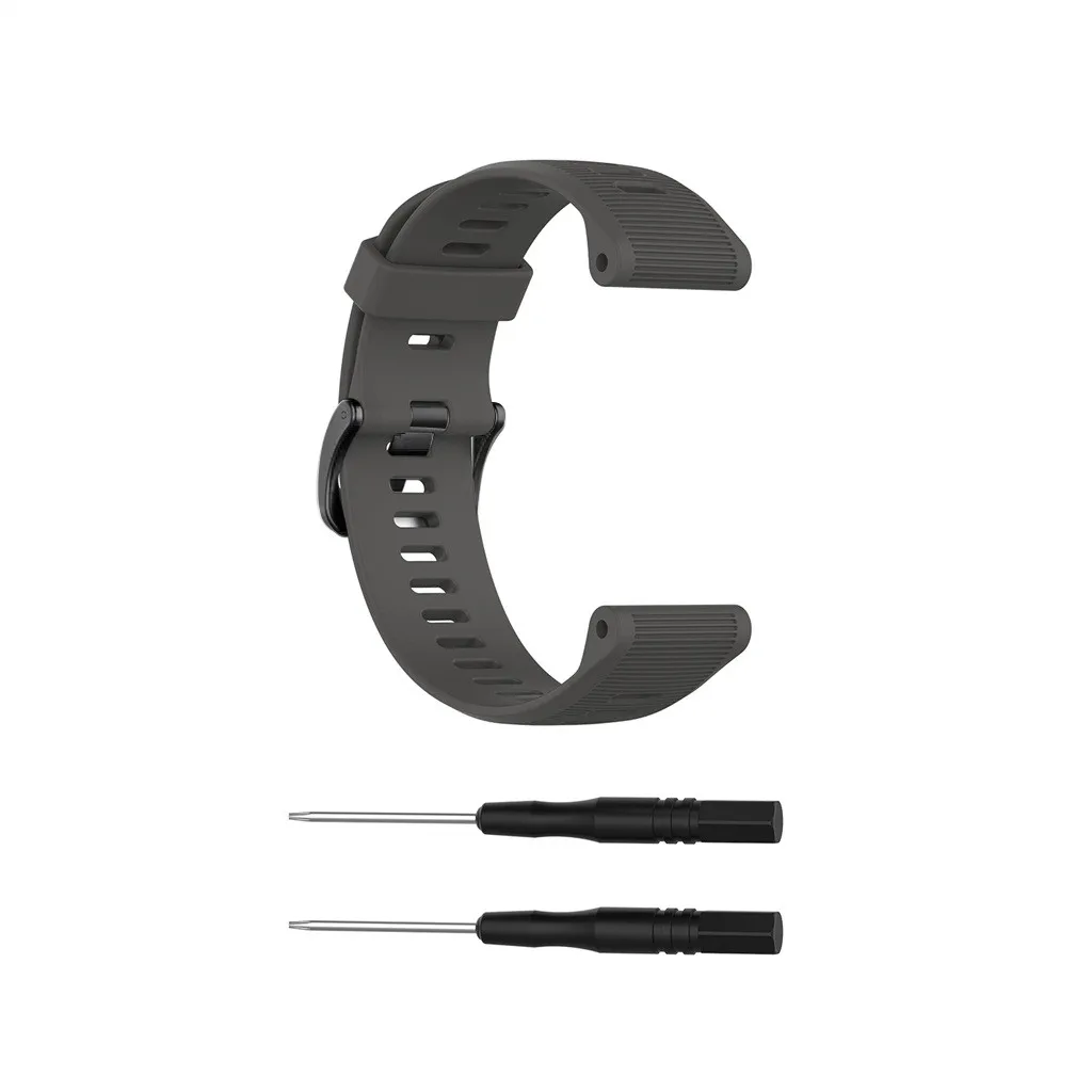 Ouhaobin силиконовый ремешок для Garmin Forerunner 945/935/Fenix 5/Plus силиконовый сменный ремешок 22 мм аксессуары для браслетов