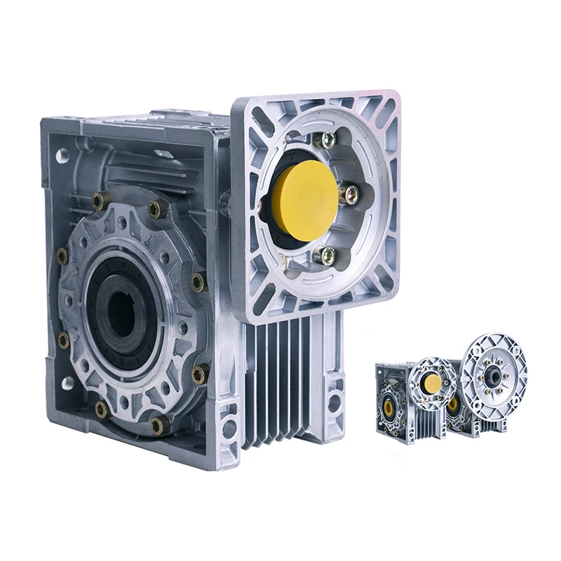 Червячный редуктор NMRV040 RV40 с входным валом 14 мм для шагового двигателя NEMA 34 или