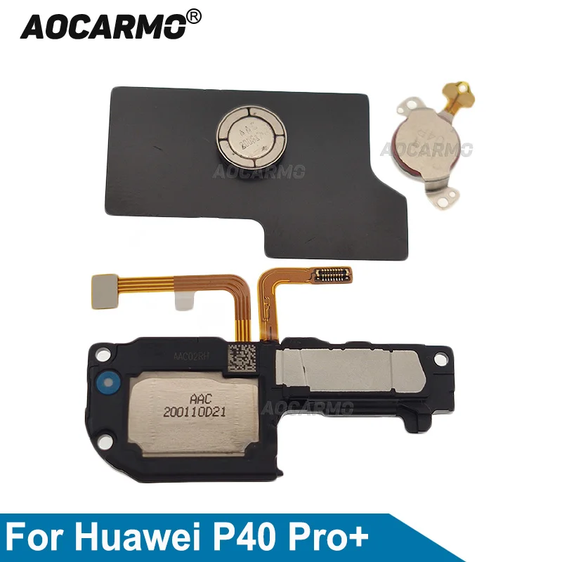 Aocarmo For Huawei P40 Pro+ P40Pro+ Earpiece Ear Speaker Loudspeaker Buzzer Ringer Flex Cable Repair Parts