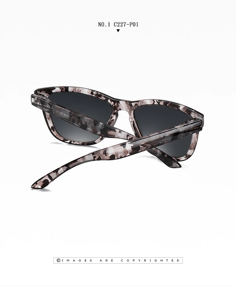 Мужские солнцезащитные очки ZSMEYE поляризационные классические со съемными