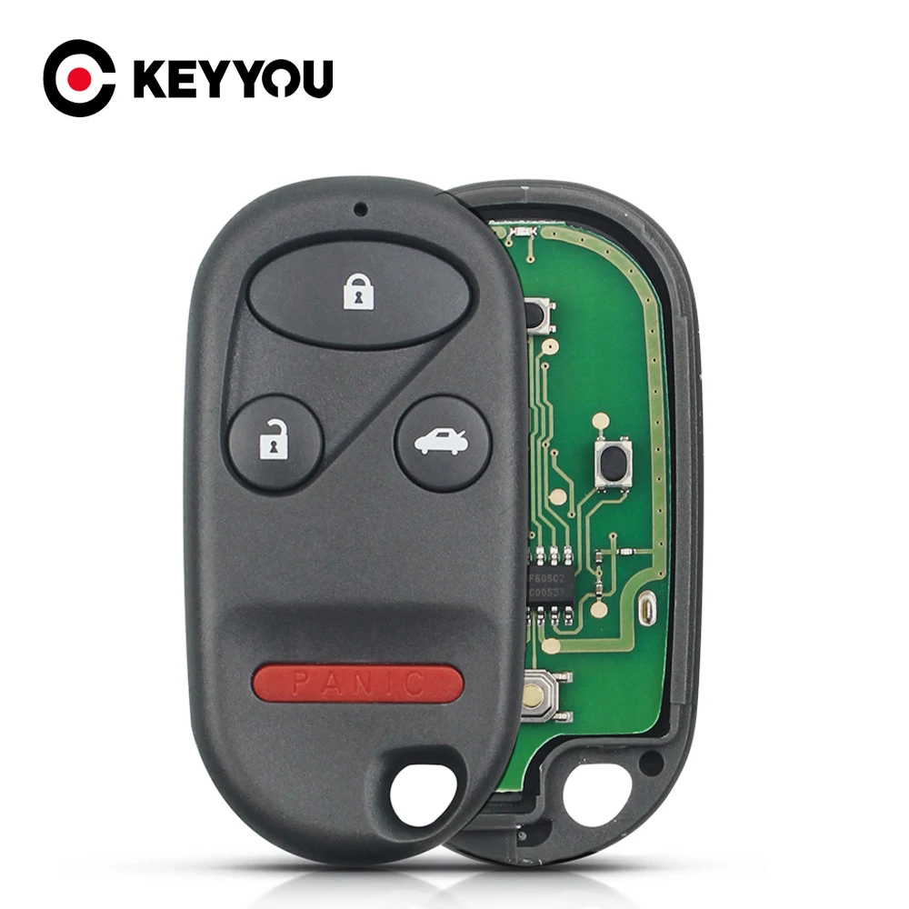 

KEYYOU 5pcs Remote Transmitter Key KOBUTAH2T 315MHz For Honda Accord 1998 1999 2000 2001 2002 For Acura TL 2000 2001 Car Key
