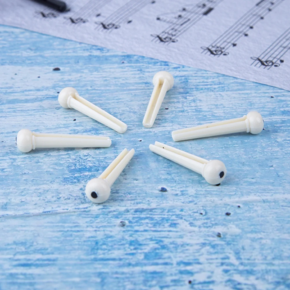 100 шт. шпильки для моста гитары прочная замена переносные струнные гвозди