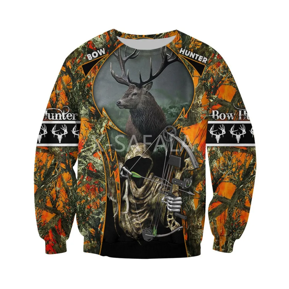 

Beautiful Hunting Camo 3D Print Plus Size Hoodie Man Women Harajuku Outwear Zipper Pullover Sweatshirt Casual Unisex Jacket
