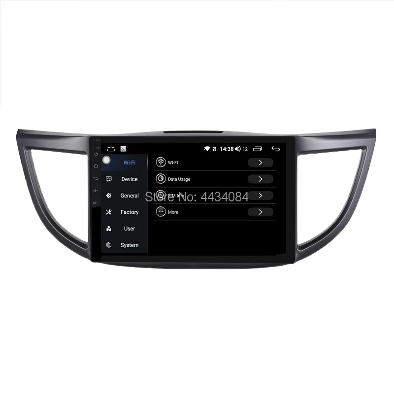 Ouchuangbo car audio gps radio for CRV CR-V 2012-2016 android 9.0 OS 4GB+64GB octa 8 core support 4G internet BT swc spainsh | Автомобили