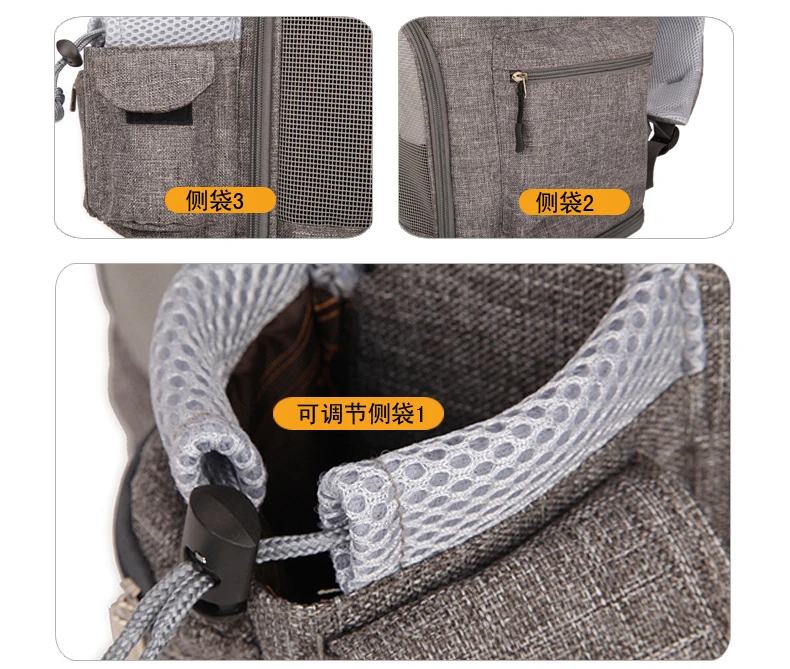 Складная Женская нейлоновая дышащая сетчатая переноска для кошек прогулок собак