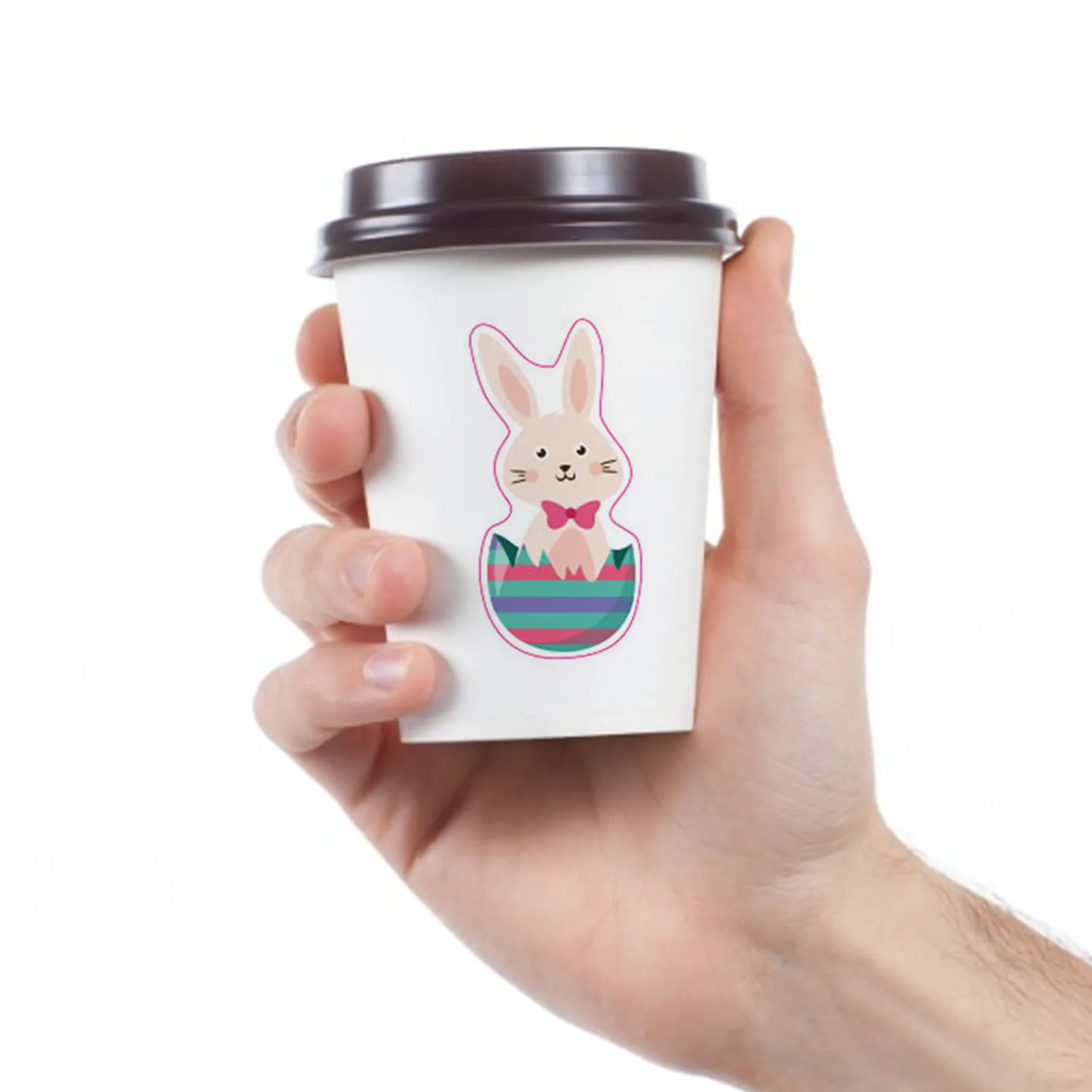 Пасха окна Стикеры Банни пасхальное праздничное украшение пасхальных яиц