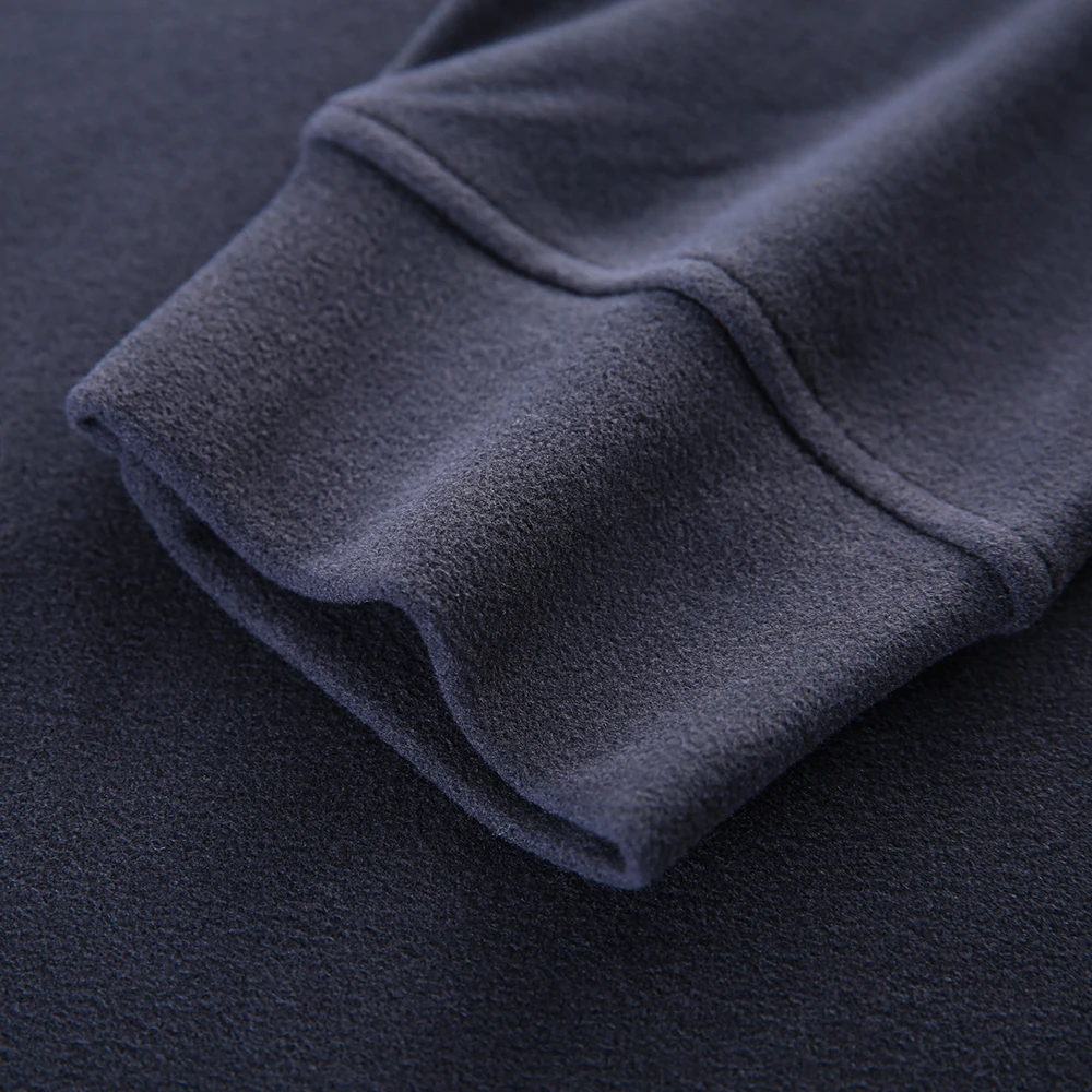 

2021 Winter Warm Long Sleeve Polo Tee Shirt Men Casual Fake Pocket Men's Clothing Polos Shirts Mens Thick Poloshirt Tops