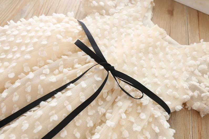 Модное летнее платье принцессы для девочек кружевное вечерние на день рождения |